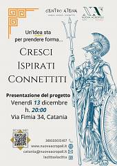 Presentazione del progetto centro atena. uno spazionen per conoscere, ispirarsi, connetter